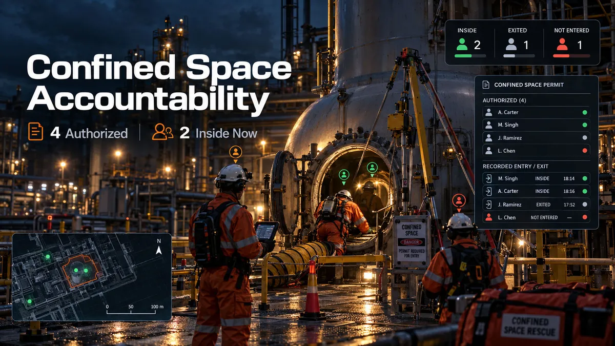 Confined Space Personnel Accountability | LivePOB