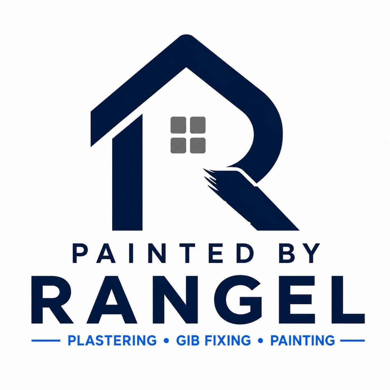 Painted By Rangel professional painter logo for Tauranga painting services