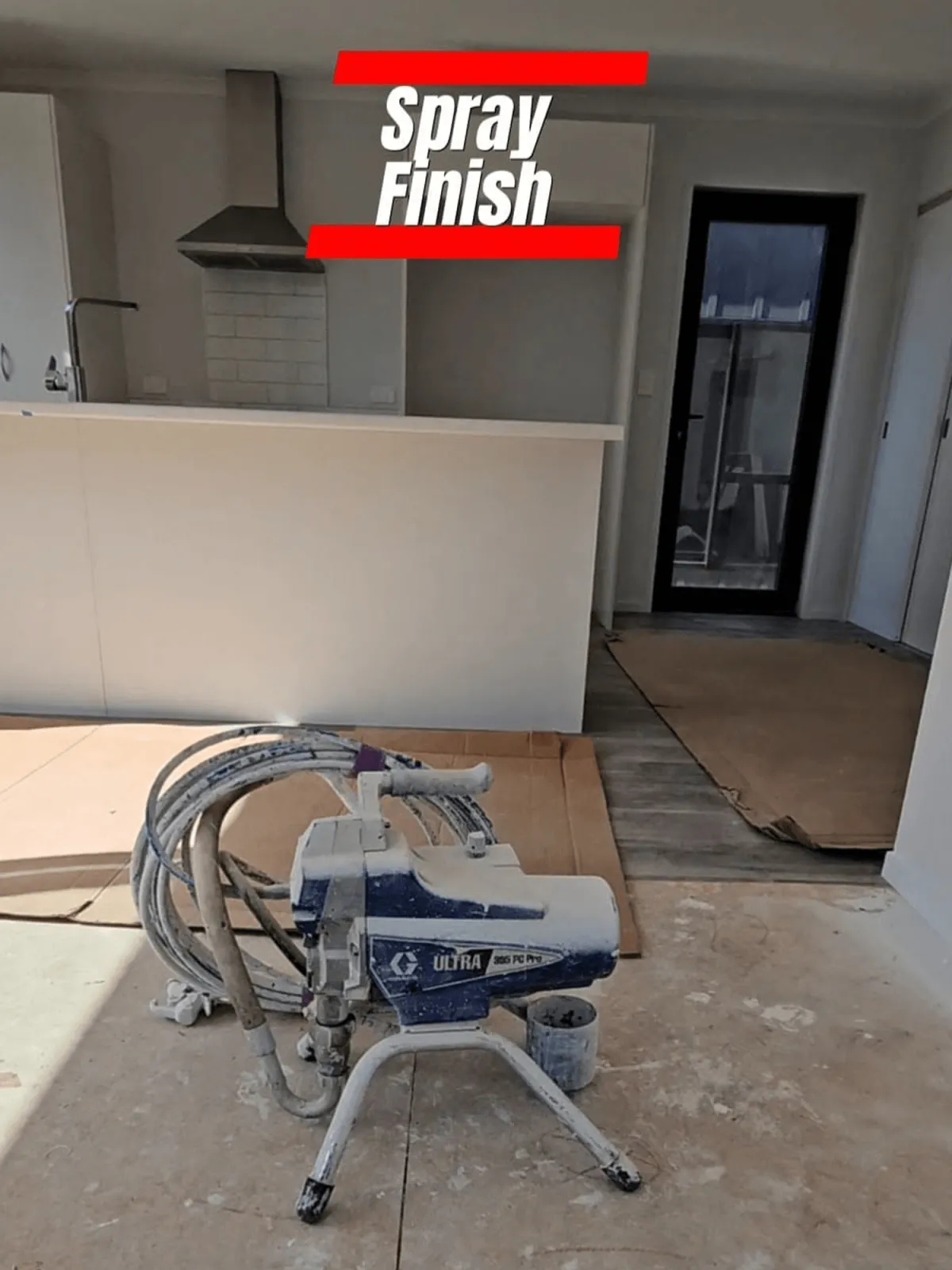 Spray finishing services in Tauranga by Painted By Rangel