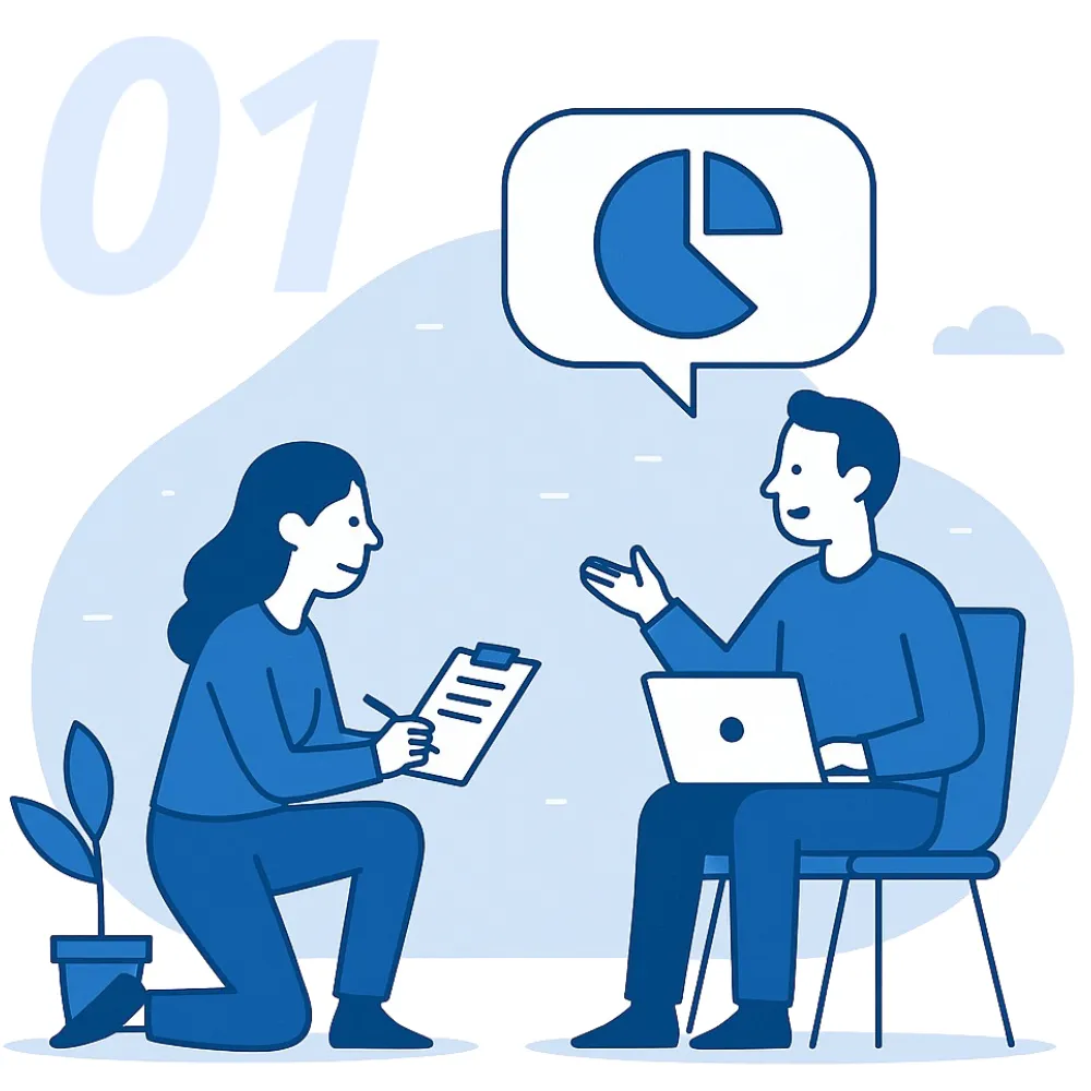 SiteVolt Marketing - Tell Us About Your Business Icon