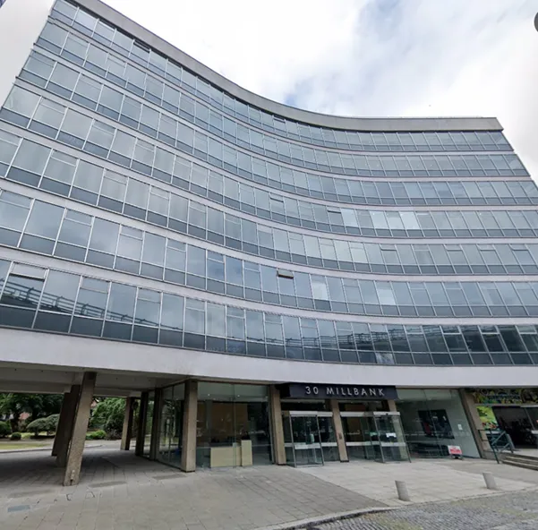 Image of OfGe offices oin Milbank Tower
