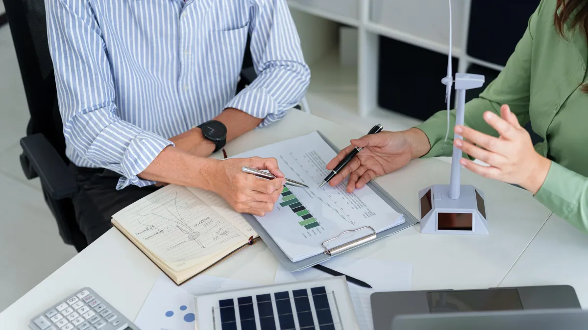 Image of OfGe offices oin Milbank Tower