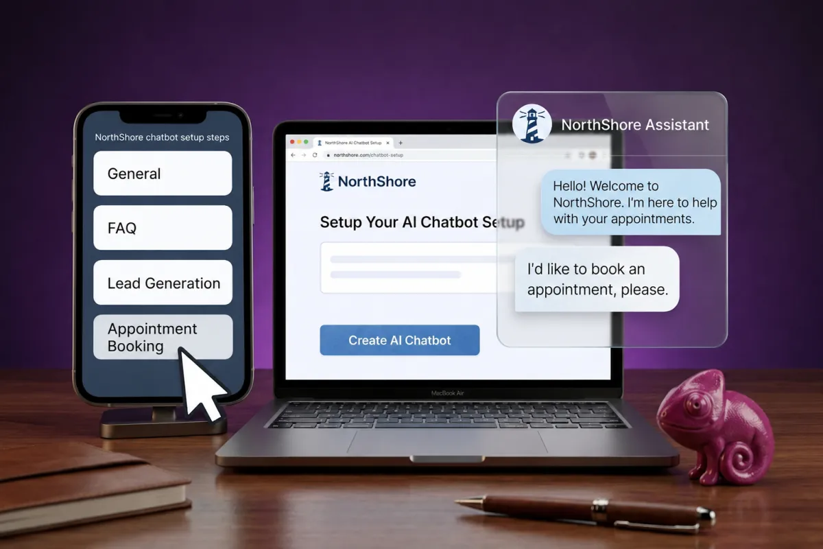 How a Website Conversational AI Agent Turns Passive Browsers Into Booked Appointments