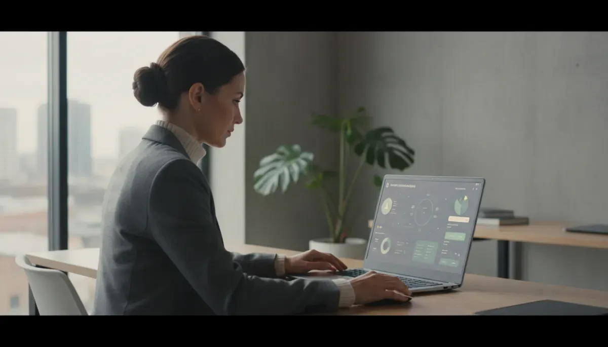Business team reviewing AI automation dashboard for lead generation