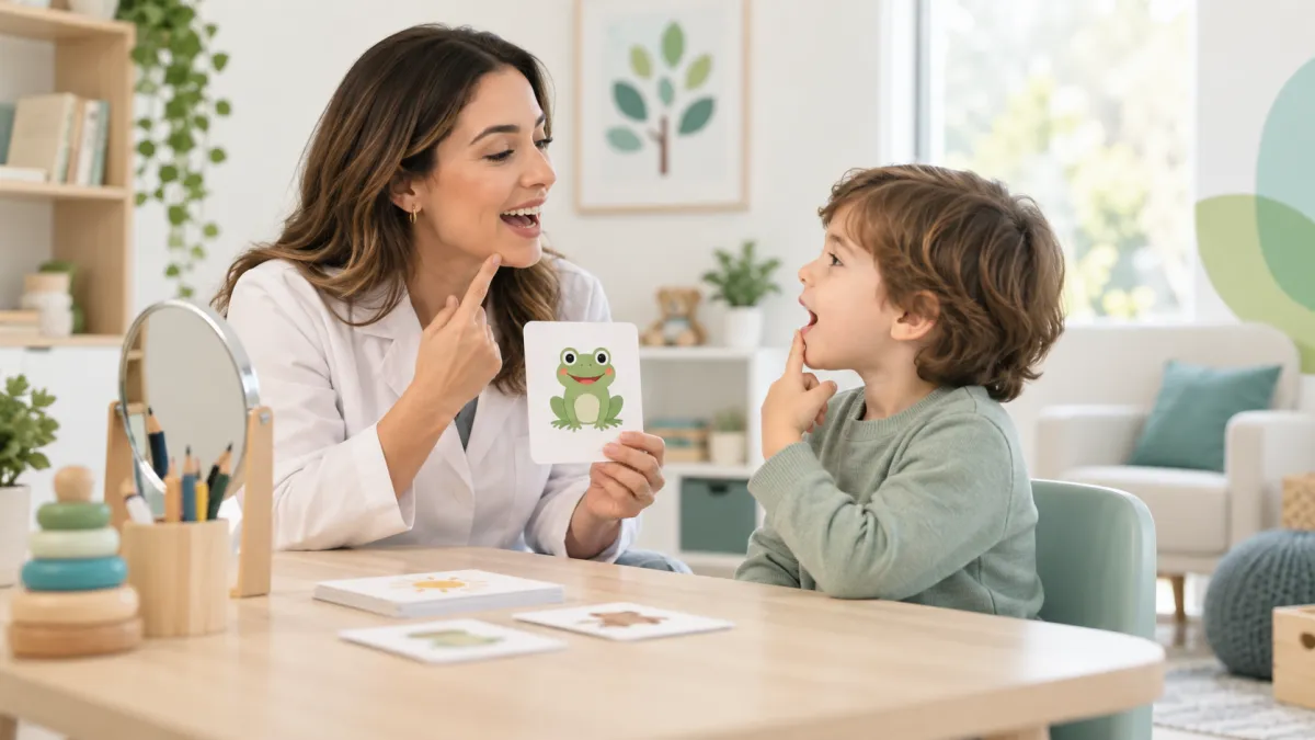 Identifica Cuándo Buscar Terapia del Habla Infantil