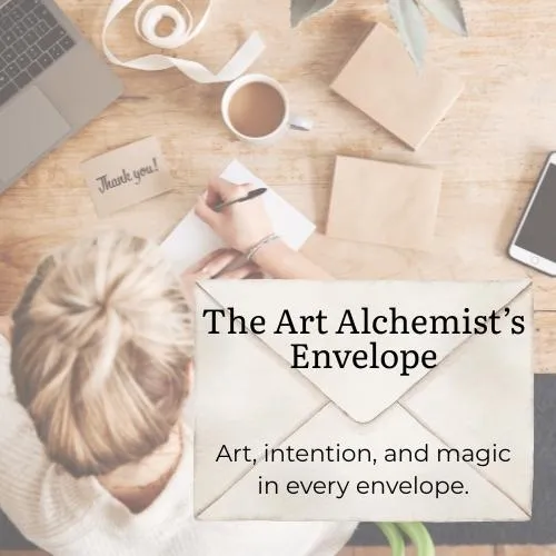 The Art Alchemist's Envelope - Snail Mail Subscription Club
