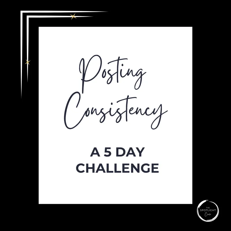 Posting Consistency 5 Day Challenge