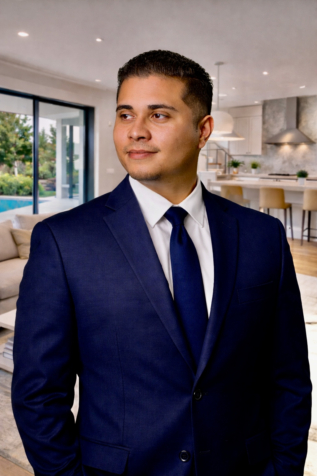 Professional insurance advisor at work