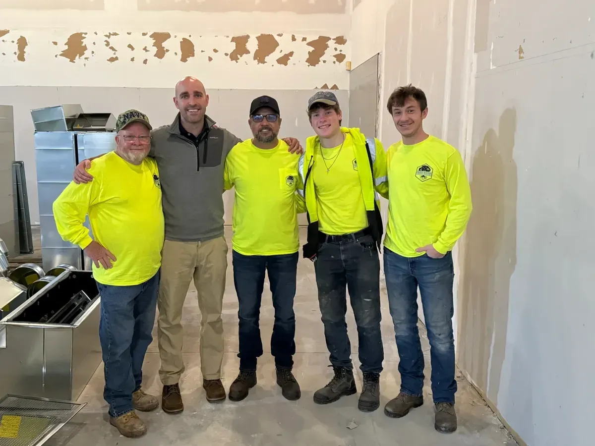 silhouette of person in room