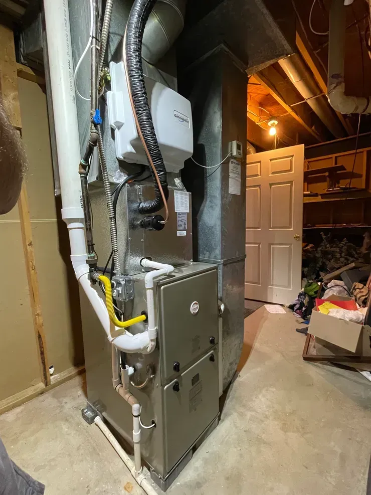 silhouette of person in room