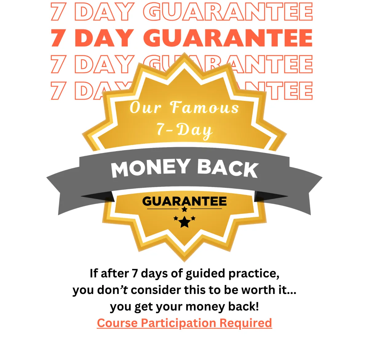 Our Guarantee