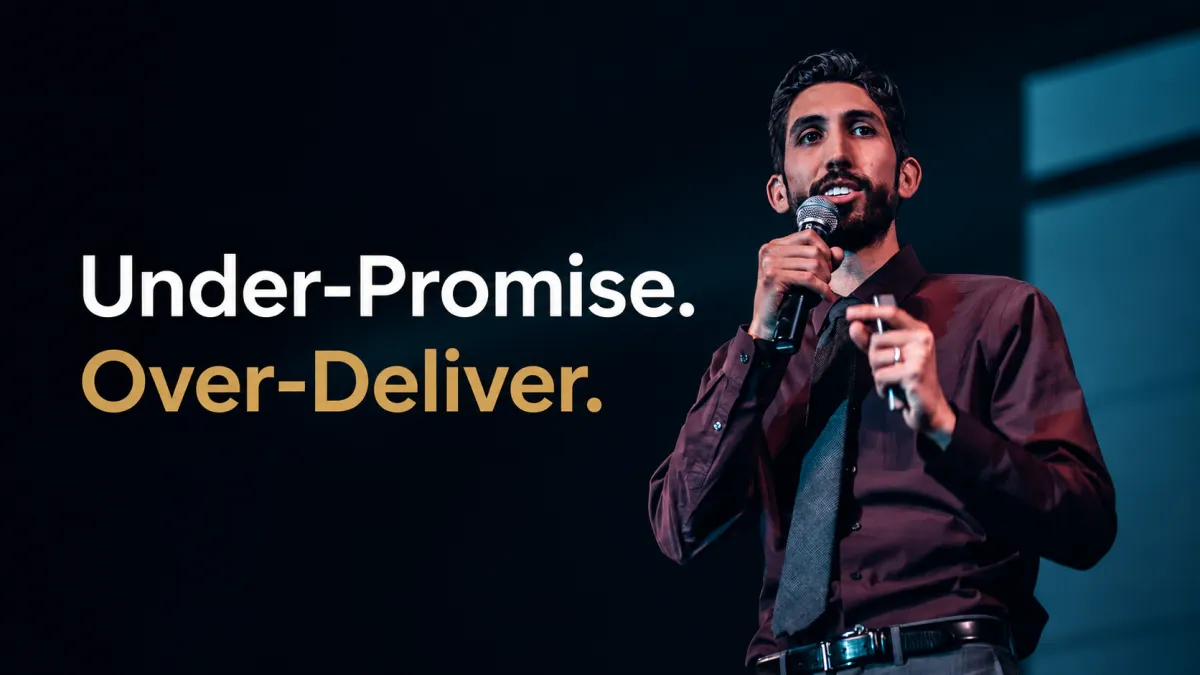 Bella Buyers Marco Romero On Stage Delivering Speech