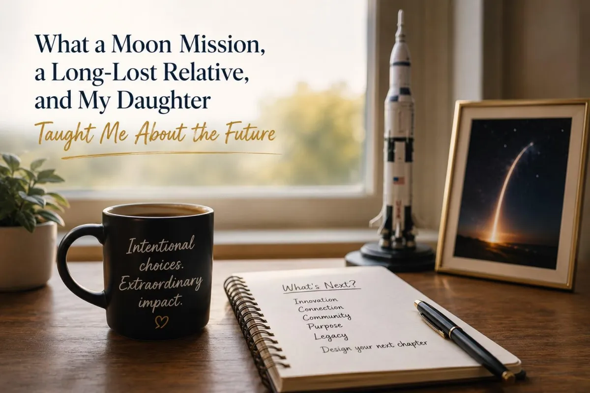 What a Moon Mission, a Long-Lost Relative, and My Daughter Taught Me About the Future