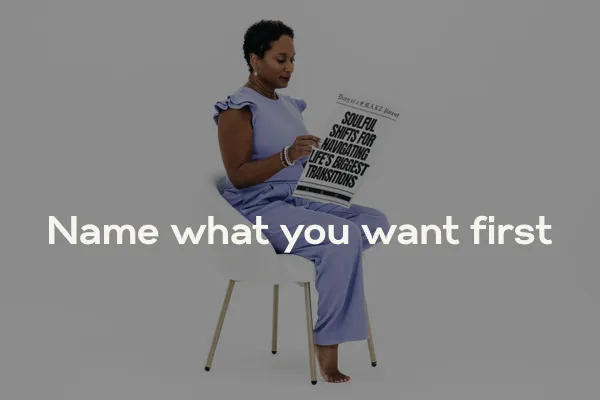Name What You Want First