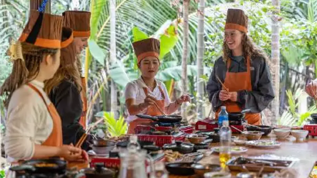 woman placing sticky notes on wall