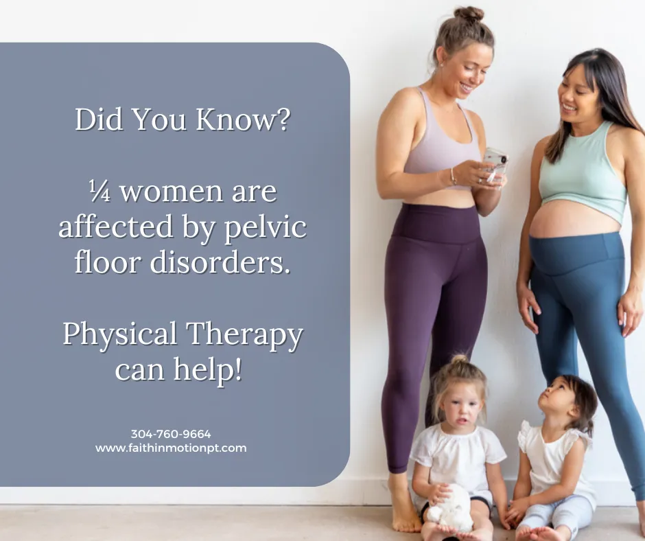 Postpartum Care with a Physical Therapist in Hurricane, WV