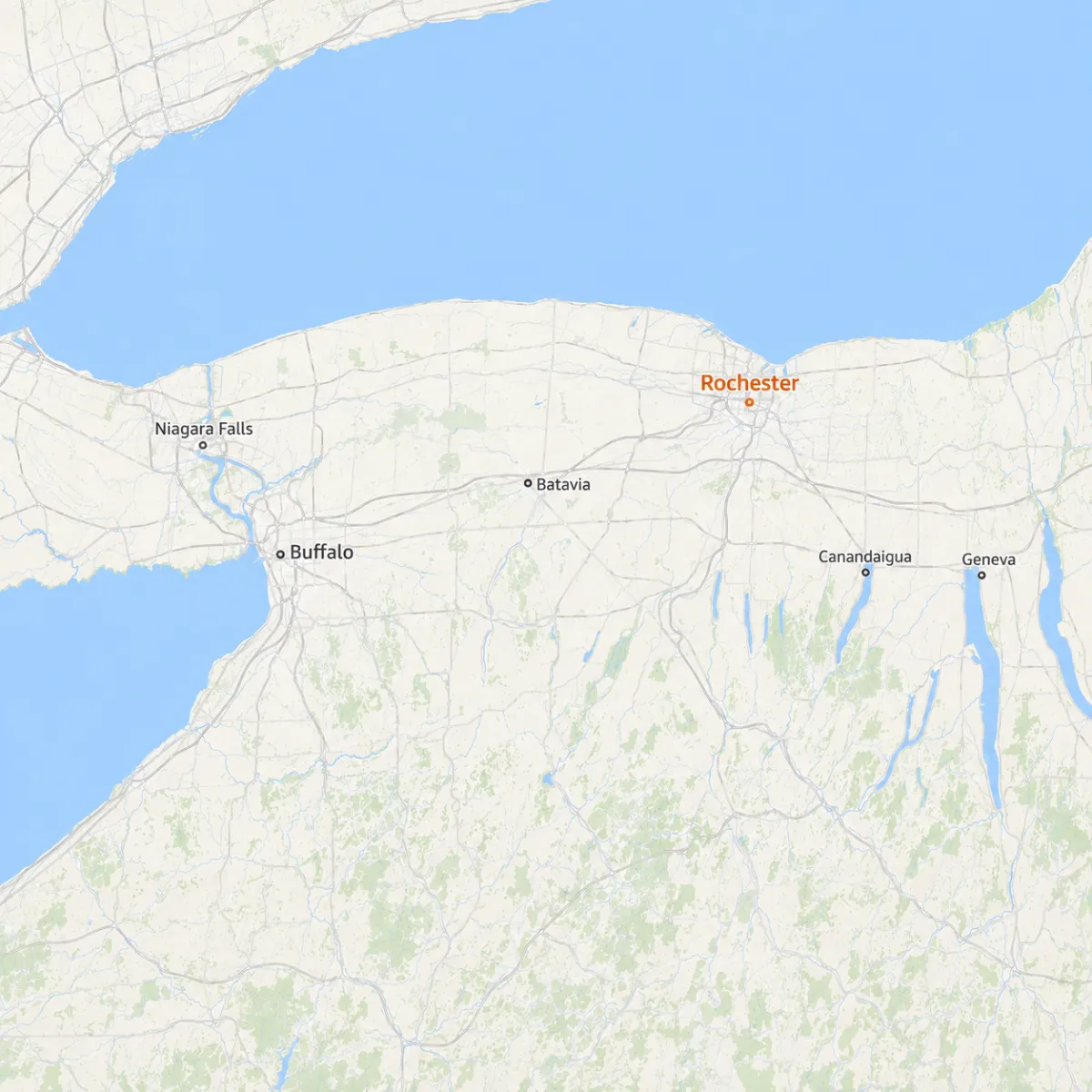 Interactive map showing our local service area coverage