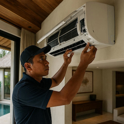 Aircon Maintenance in Bali