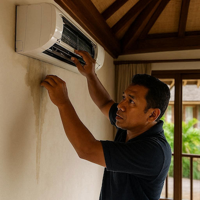 Aircon Leaking Water in Bali