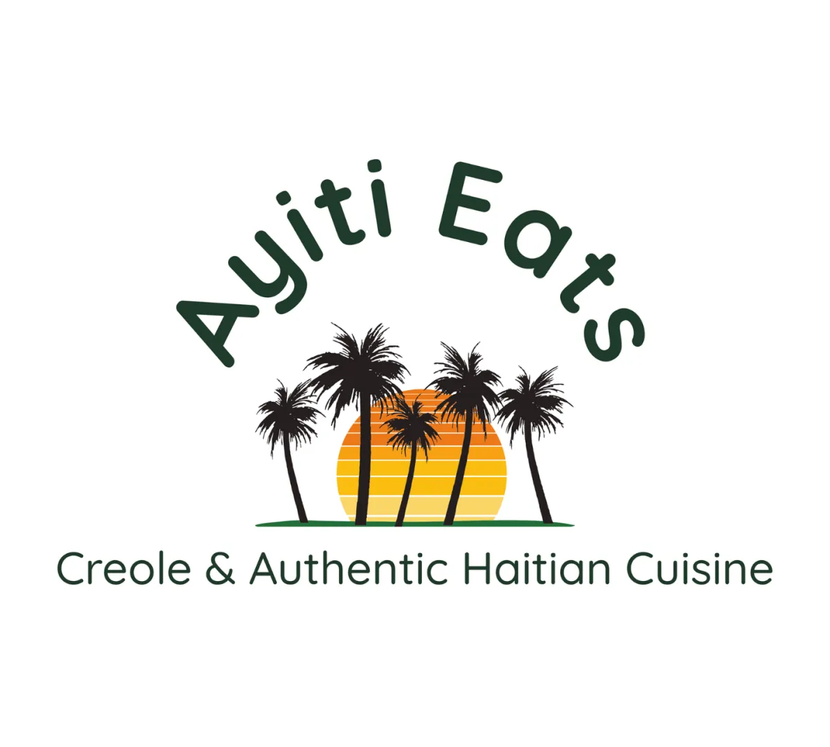 Ayiti Eats vendor Ralph Saint-Dic serving Haitian street-food from a bright blue and yellow booth at Pop-Ups on the Bay in Belleville, ON