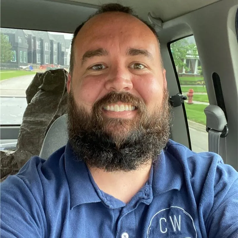 Cory Williamson, owner of CW Total Property Solutions in Lincoln, Nebraska