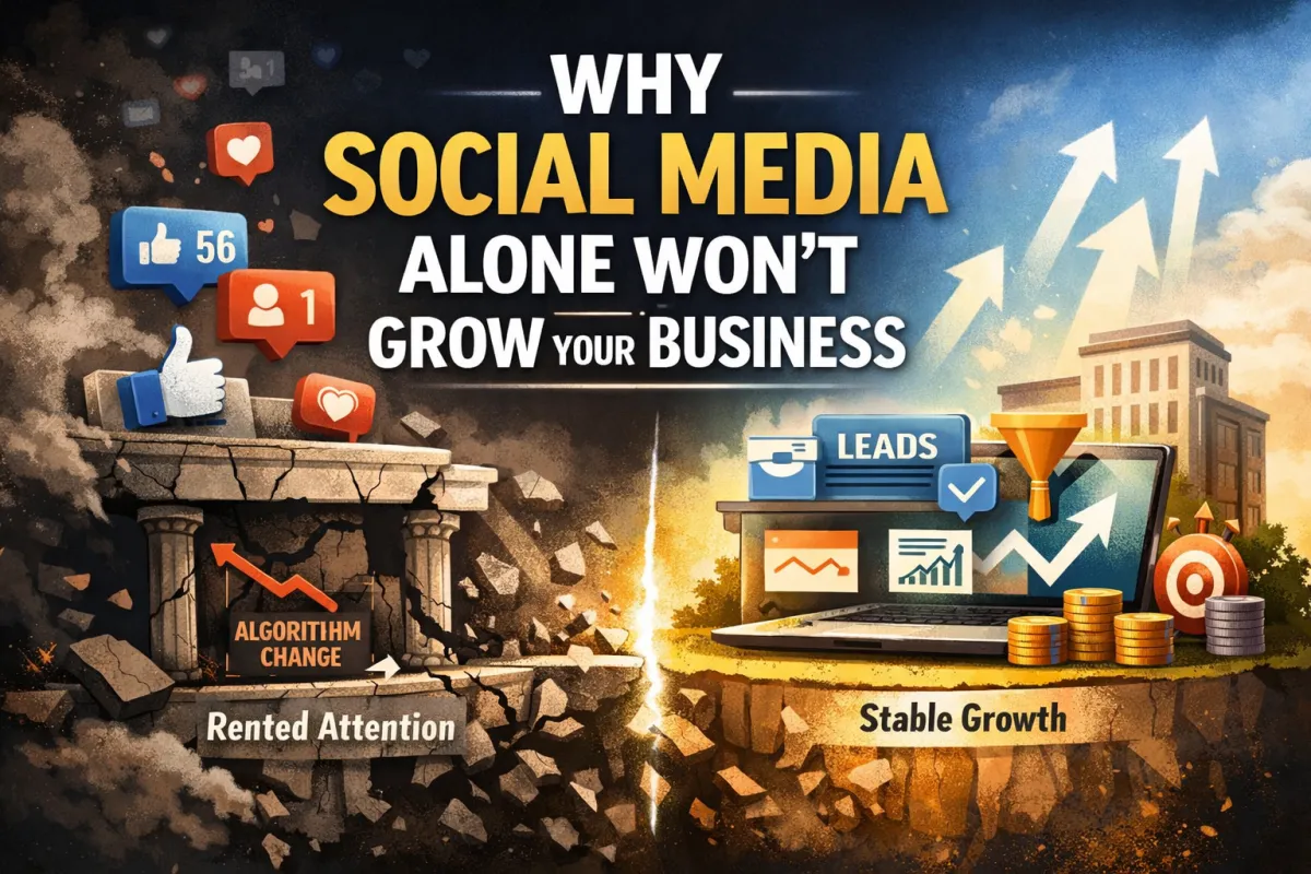 Why Social Media Alone Won’t Grow Your Business