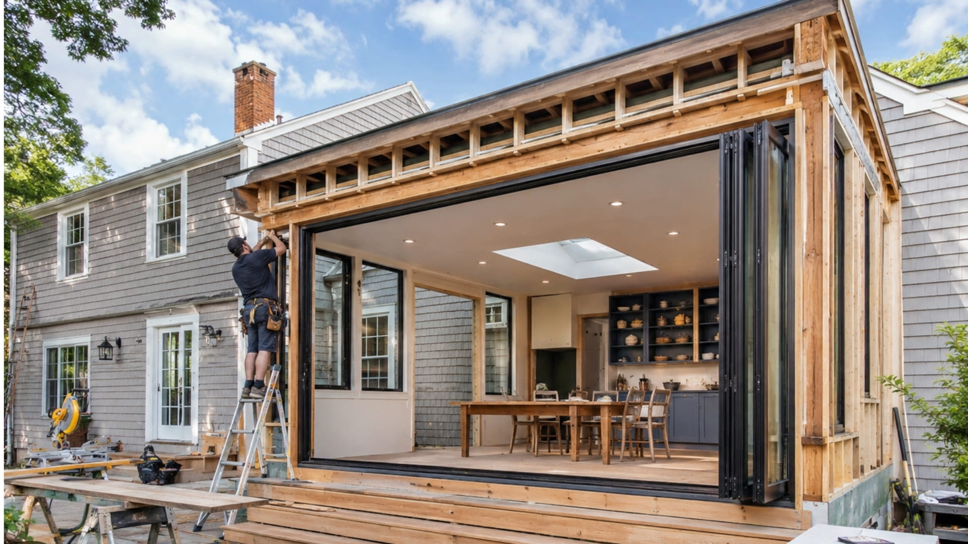 Home Addition Construction in Bennington
