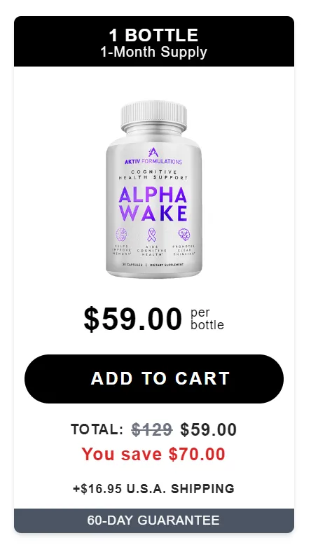 alpha wake product