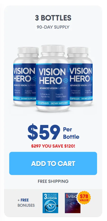 Vision Hero bottle