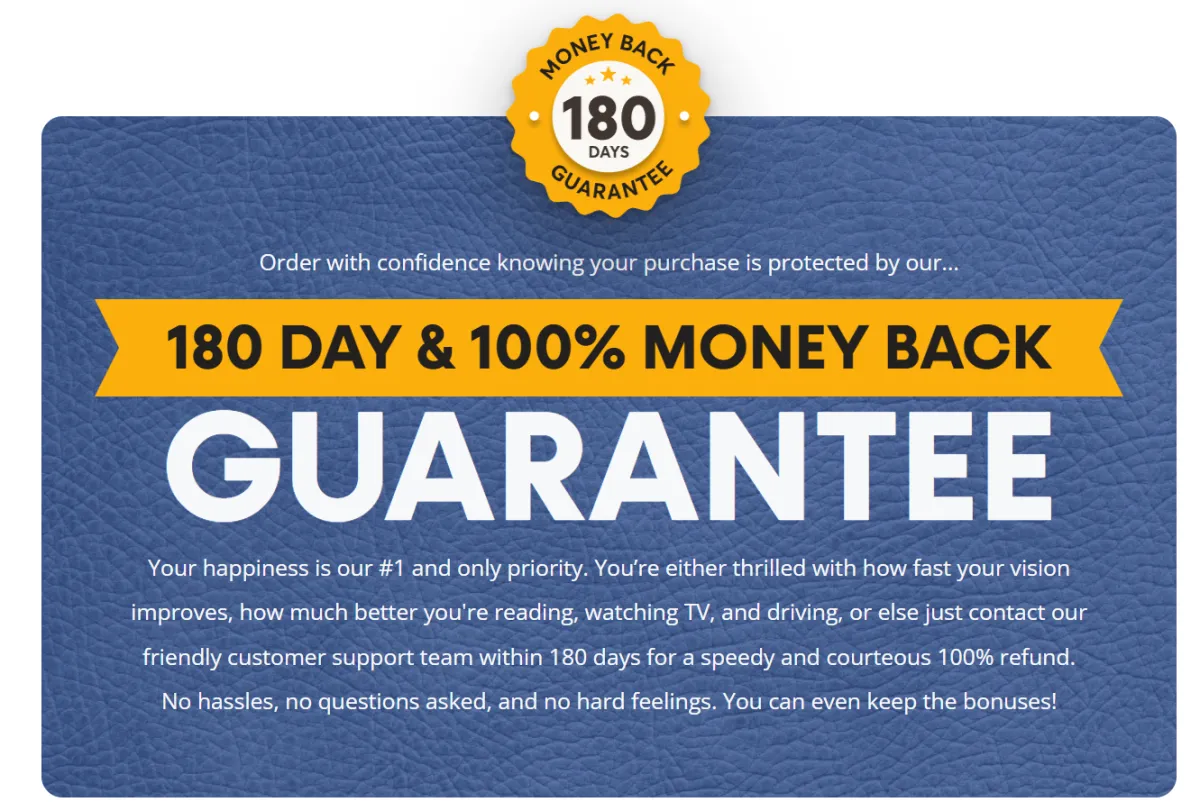 180 days guarantee