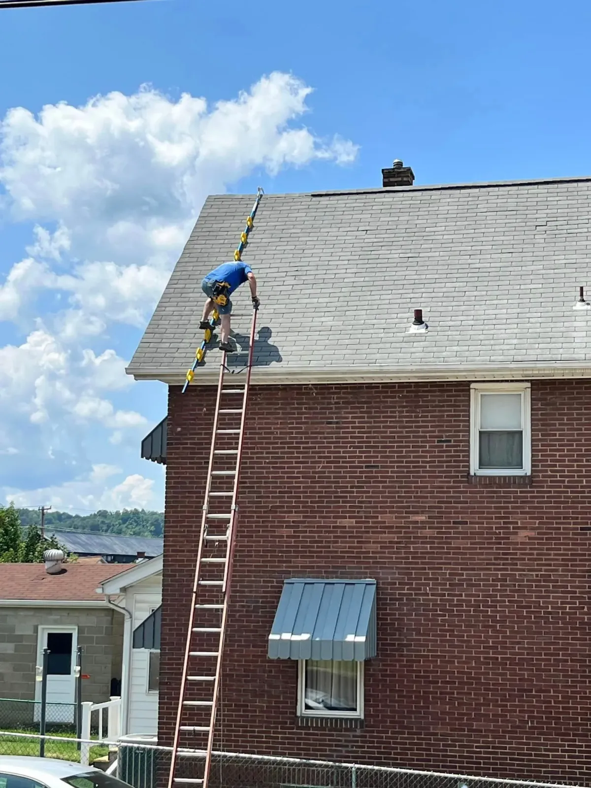 hot built up roofing