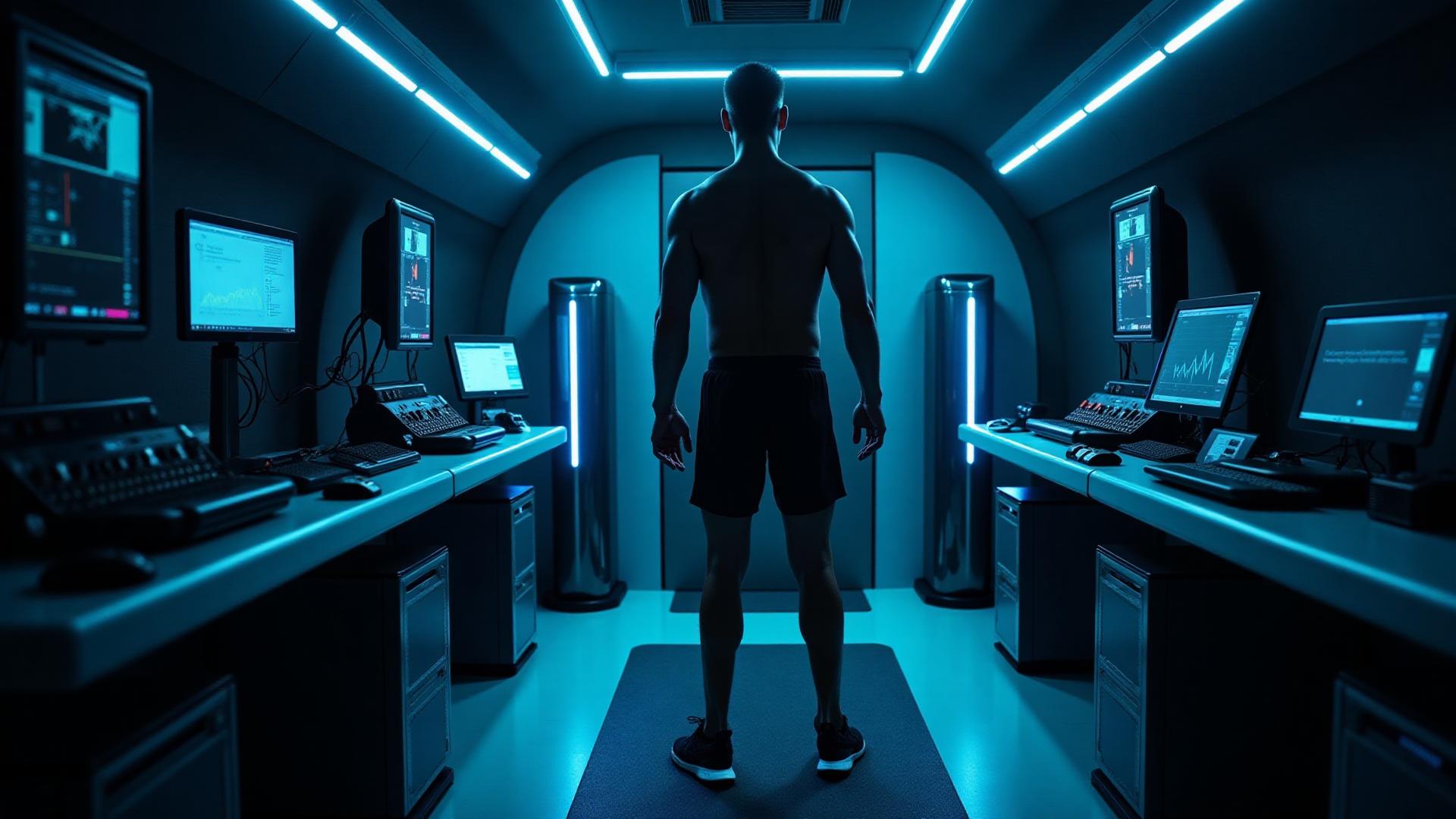 A vibrant digital illustration of a diverse group of adults, each using different self-care tools such as foam rollers, yoga mats, and massage devices, in a bright, modern studio with large windows and greenery.