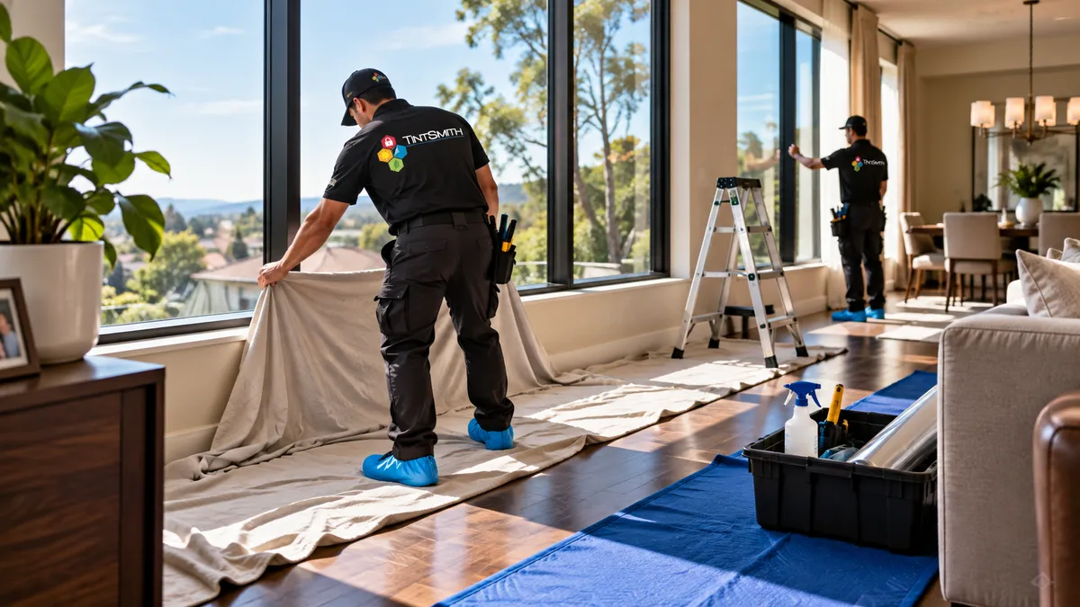 What to Expect During a Residential Window Film Installation