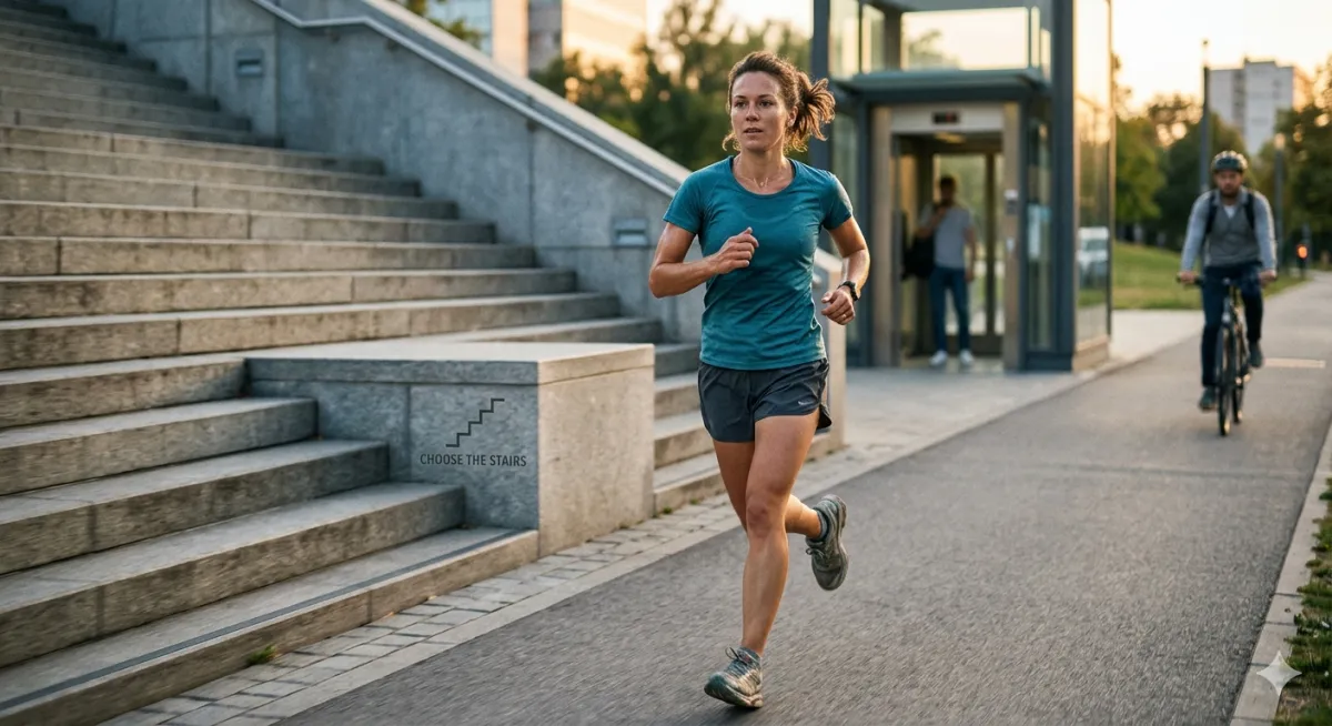 Why Easy Choices Make Running Harder