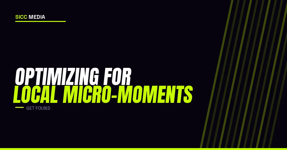 Optimizing for Local Micro-Moments