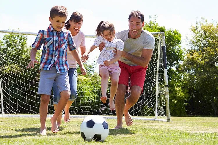 Family enjoying an active lifestyle after naturopathic treatment for pain and musculoskeletal health at Naturopathic Physicians Group in Scottsdale and Phoenix.