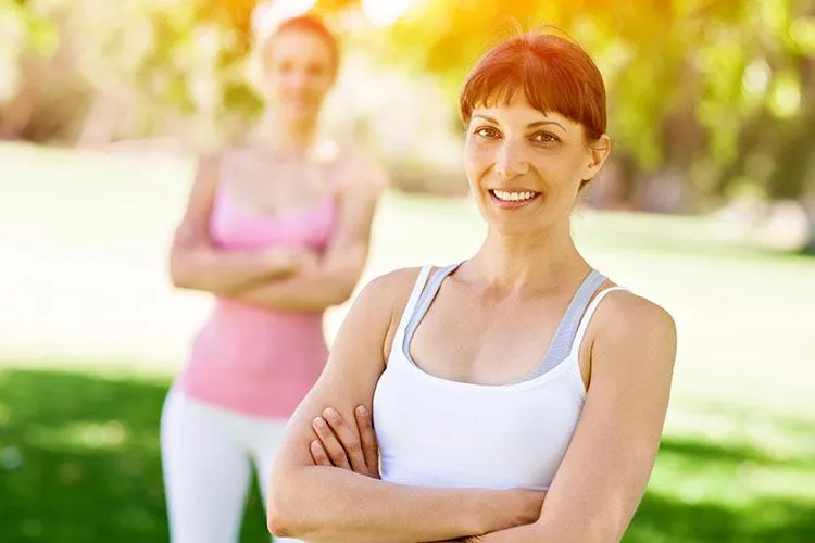 Woman experiencing wellness and hormonal balance through Naturopathic Physicians Group's women's health services in Phoenix.