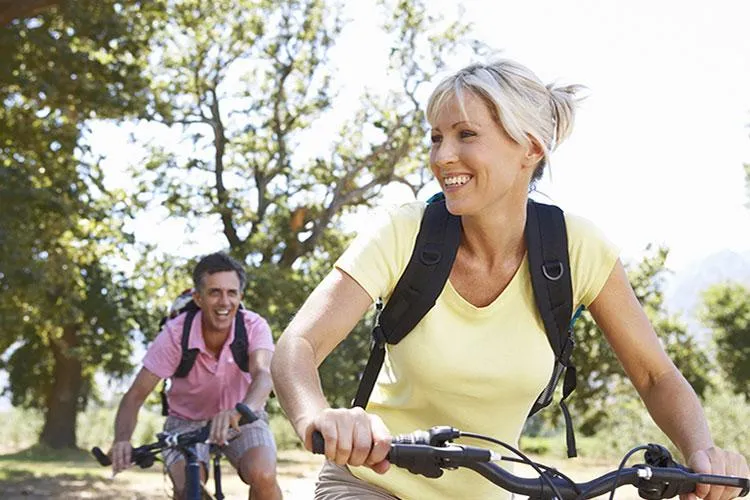 Healthy, active lifestyle post-hormone therapy, showcasing personalized care at Naturopathic Physicians Group.