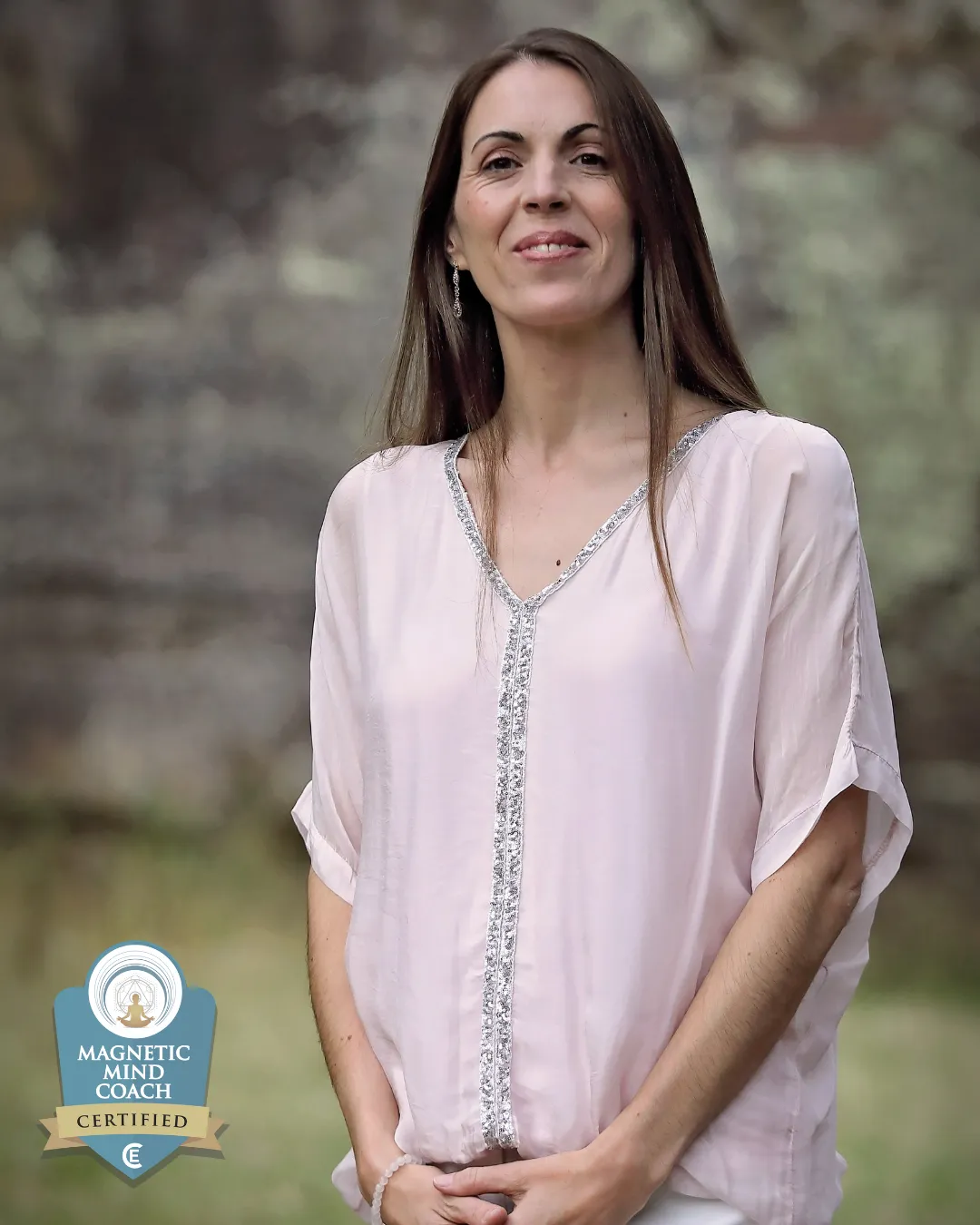 Editorial image of a delicate gold pen resting on a creamy parchment application form, with soft sunlight streaming across a marble table, and a single white rose nearby, evoking a sense of sacred intention and invitation.