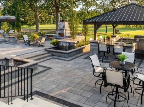 Professional driveway paver replacement in Downers Grove, IL.