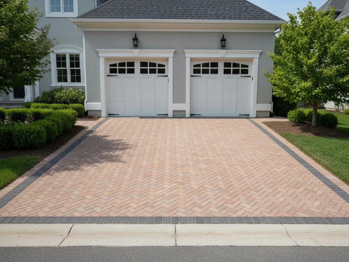 Professional driveway paver replacement in Downers Grove, IL.