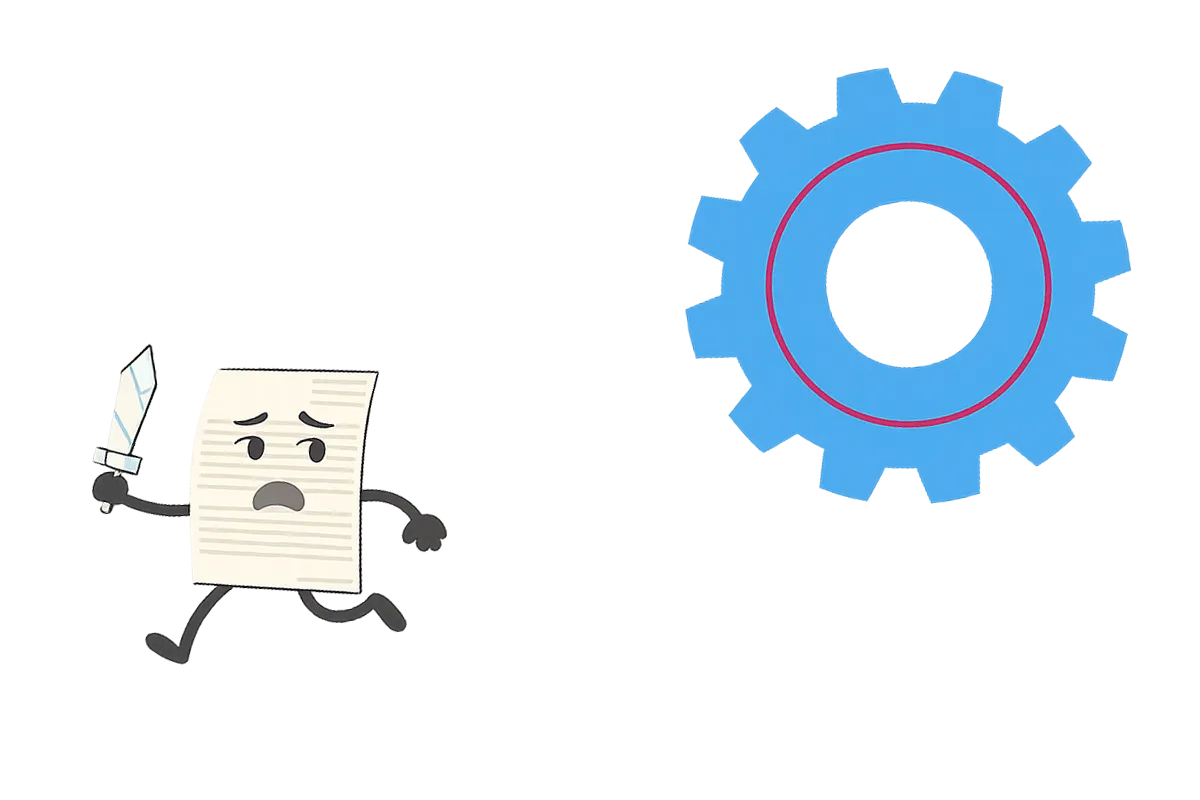 Schluss mit Papierkrieg