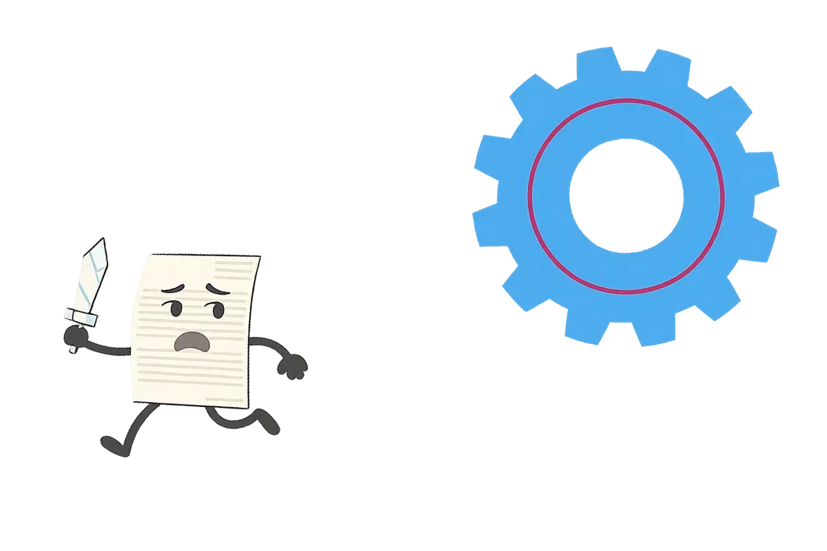 Schluss mit Papierkrieg