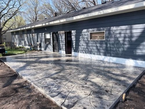 Stamped Concrete Installation St. Cloud, MN