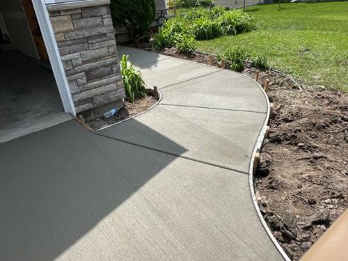 St. Cloud, MN Concrete Sidewalk Installation