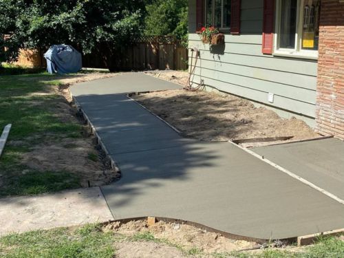 Sartell, MN Concrete Sidewalk Installation