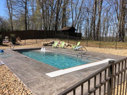 Sartell, MN Pool Deck Installation