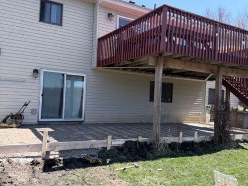 Concrete Patio Installation