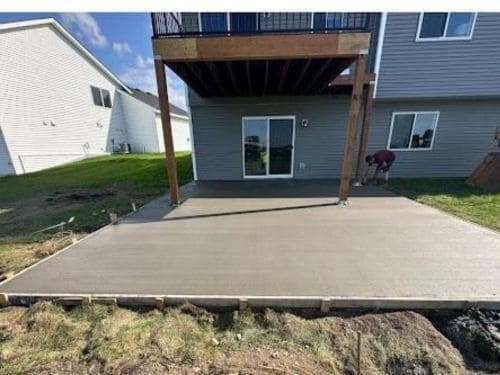 Rogers, MN Stamped Concrete Installation