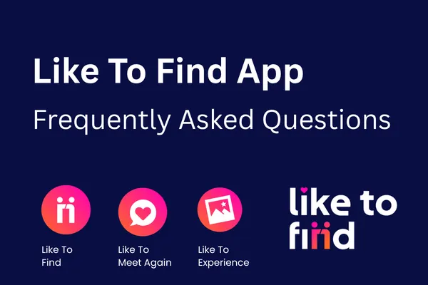 Image of Like To Find Logo with the words 'Frequently Asked Questions'